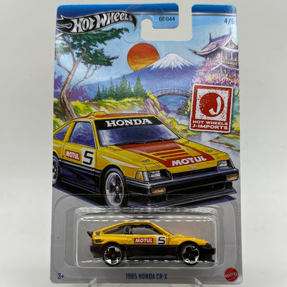 1985 Honda CR-X HW J-Imports 4/5 Hotwheels Mainline Themed