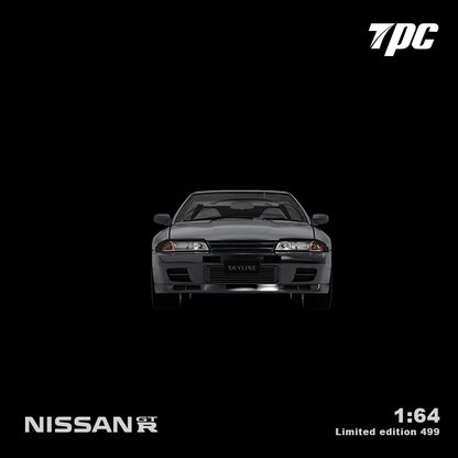 Nissan GTR R32 Gun Gray *Limited to 999Pcs* - TPC 1:64