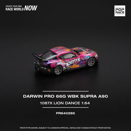 Toyota Supra Darwin Pro 66G 1087X Lion Dance POP RACE 1:64