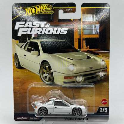 Ford RS200 Fast & Furious Hotwheels Premium