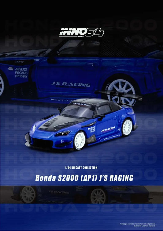 Honda S2000 J’S RACING Blue - INNO64
