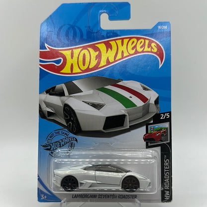 Lamborghini Reventón Roadster - HW ROADSTERS 2/5 Hotwheels Mainline 18/250