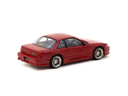 VERTEX NISSAN SILVIA S13 RED METALLIC - TARMAC WORKS 1:64