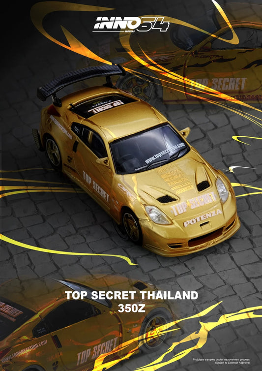 TOP SECRET THAILAND NISSAN 350Z - INNO64 1:64