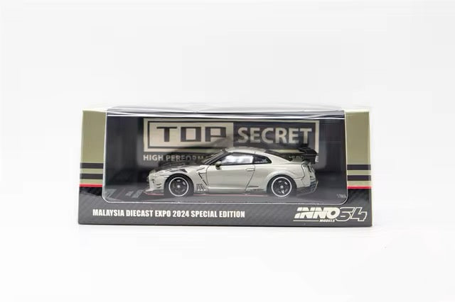 GT-R R35 TOP SECRET Malaysia Diecast EXPO 2024 Special Edition - INNO64