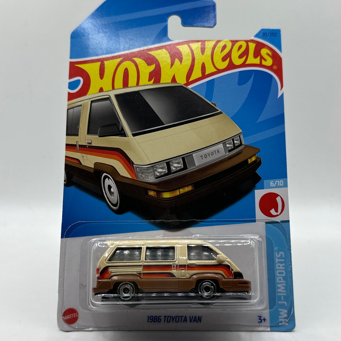 1986 Toyota Van HW J-Imports 6/10 Hotwheels Mainline 95/250