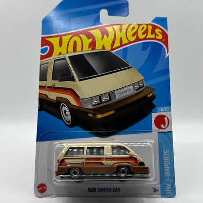 1986 Toyota Van HW J-Imports 6/10 Hotwheels Mainline 95/250