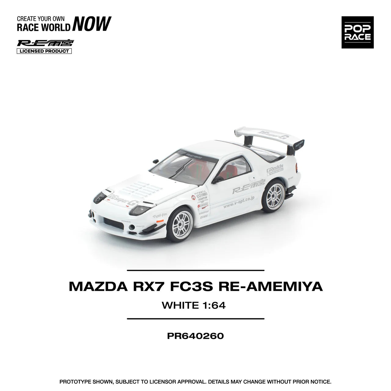 Mazda RX-7 FD3S RE-AMIMEYA Pop Race 1:64