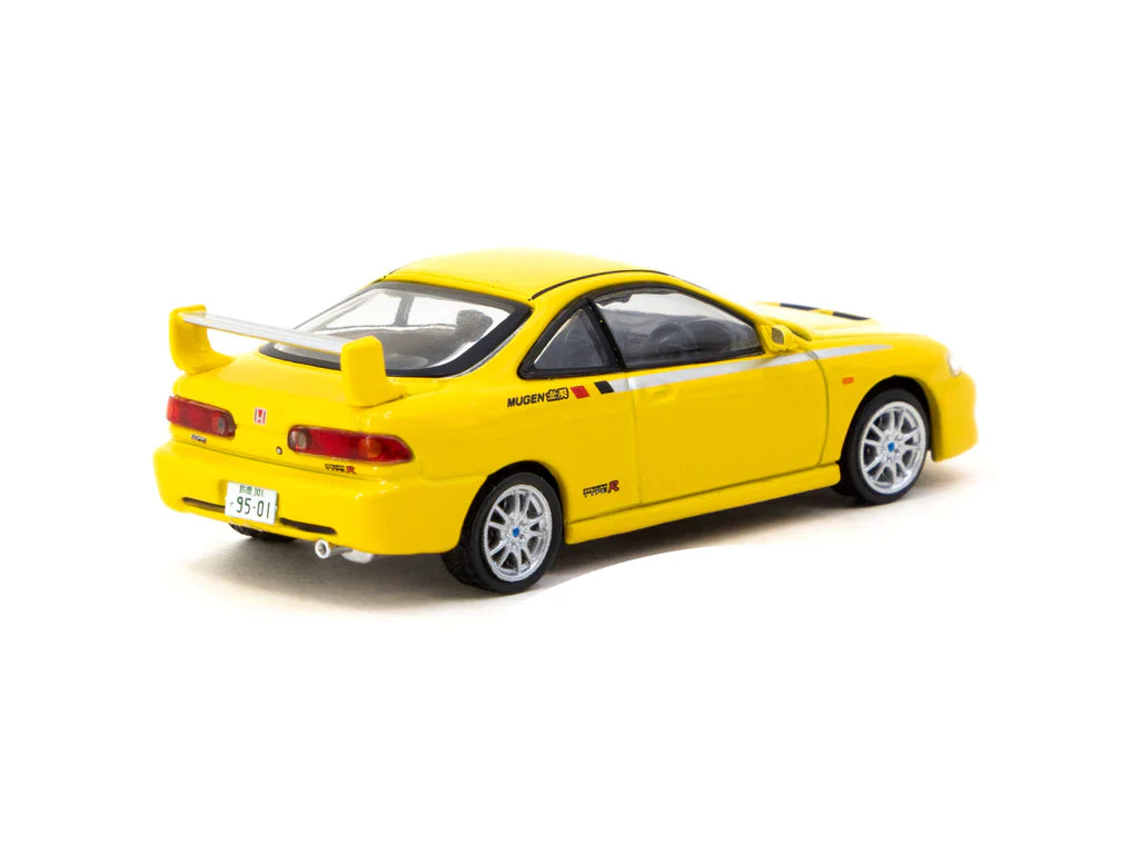 HONDA INTEGRA TYPE R DC2 MUGEN (SUNLIGHT YELLOW) TARMAC WORKS 1:64