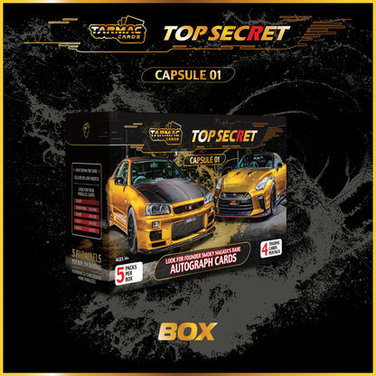 Top Secret Capsule 01 (Box) - Tarmac Cards
