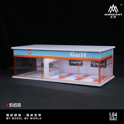 GULF Parking Exhibition Hall Scene MoreArt 1:64