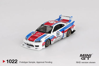 Nissan LB-Super Silhouette S15 SILVIA GARASIDRIFT x LBWK 2025 - MiniGT 1:64