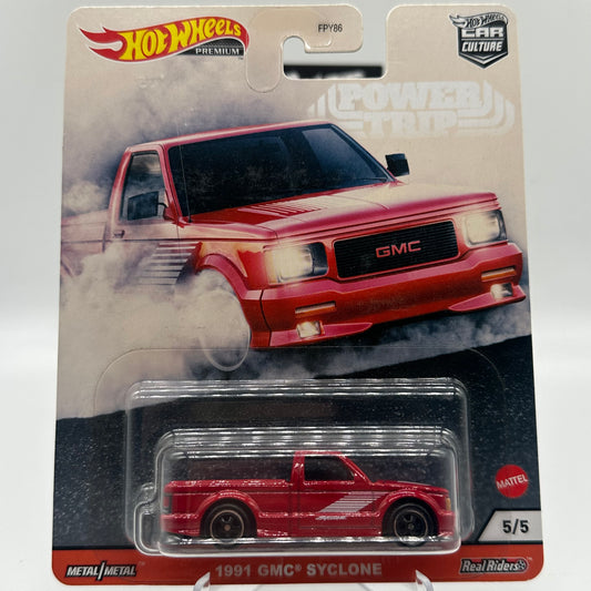 1991 GMC SYCLONE - Power Trip 5/5 Hotwheels Premium CAR CULTURE