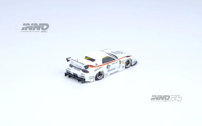 MAZDA RX7 (FD3S) LB-SUPER SILHOUETTE (WHITE) #41 SLAMMED - INNO64