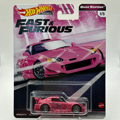 Honda S2000 Quick Shifters 1/5 Fast & Furious Hotwheels Premium 1:64