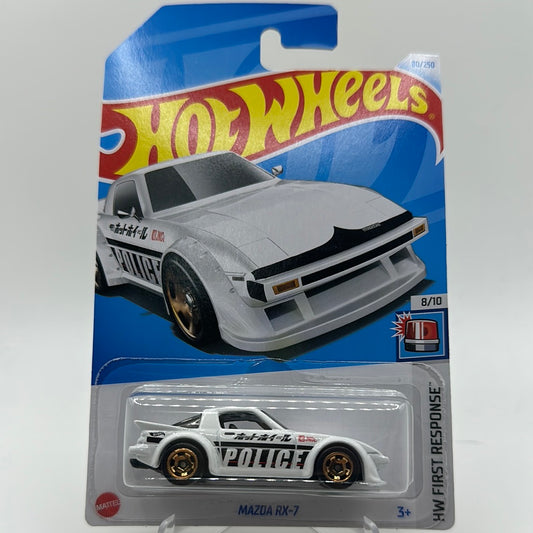 Mazda RX-7 HW First Response 8/10 Hotwheels Mainline 80/250