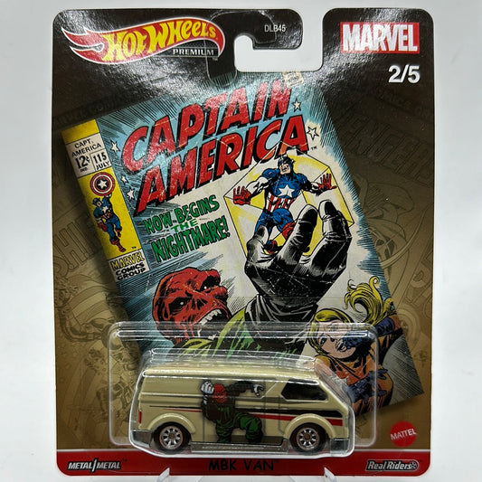 MBK Van Marvel 2/5 Hotwheels Premium 1:64