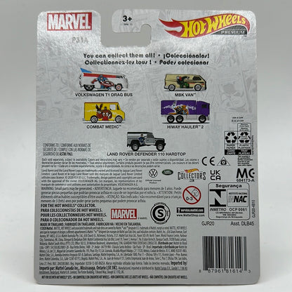 MBK Van Marvel 2/5 Hotwheels Premium 1:64