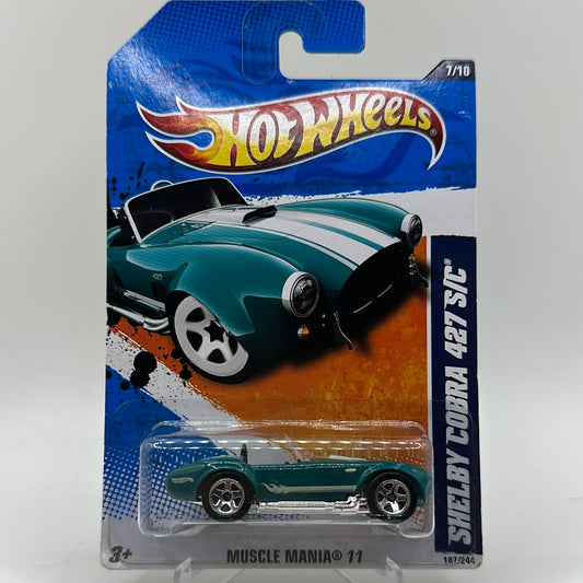 Shelby Cobra 427 S/C - 7/10 Muscle Mania 11 Hotwheels Mainline 107/244