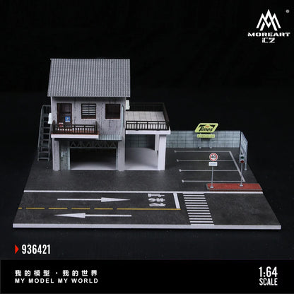 JAPANESE AUTO REPAIR SHOP - MOREART 1:64