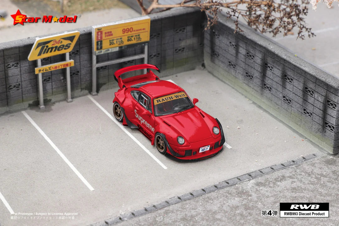 PORSCHE RWB 993 GT SUPREME - STAR MODEL 1:64