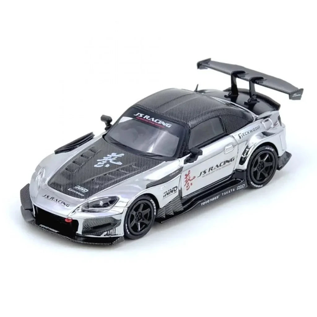HONDA S2000 J'S RACING (CHROME SILVER/CARBON) TASHK EXPO 2025 - INNO64