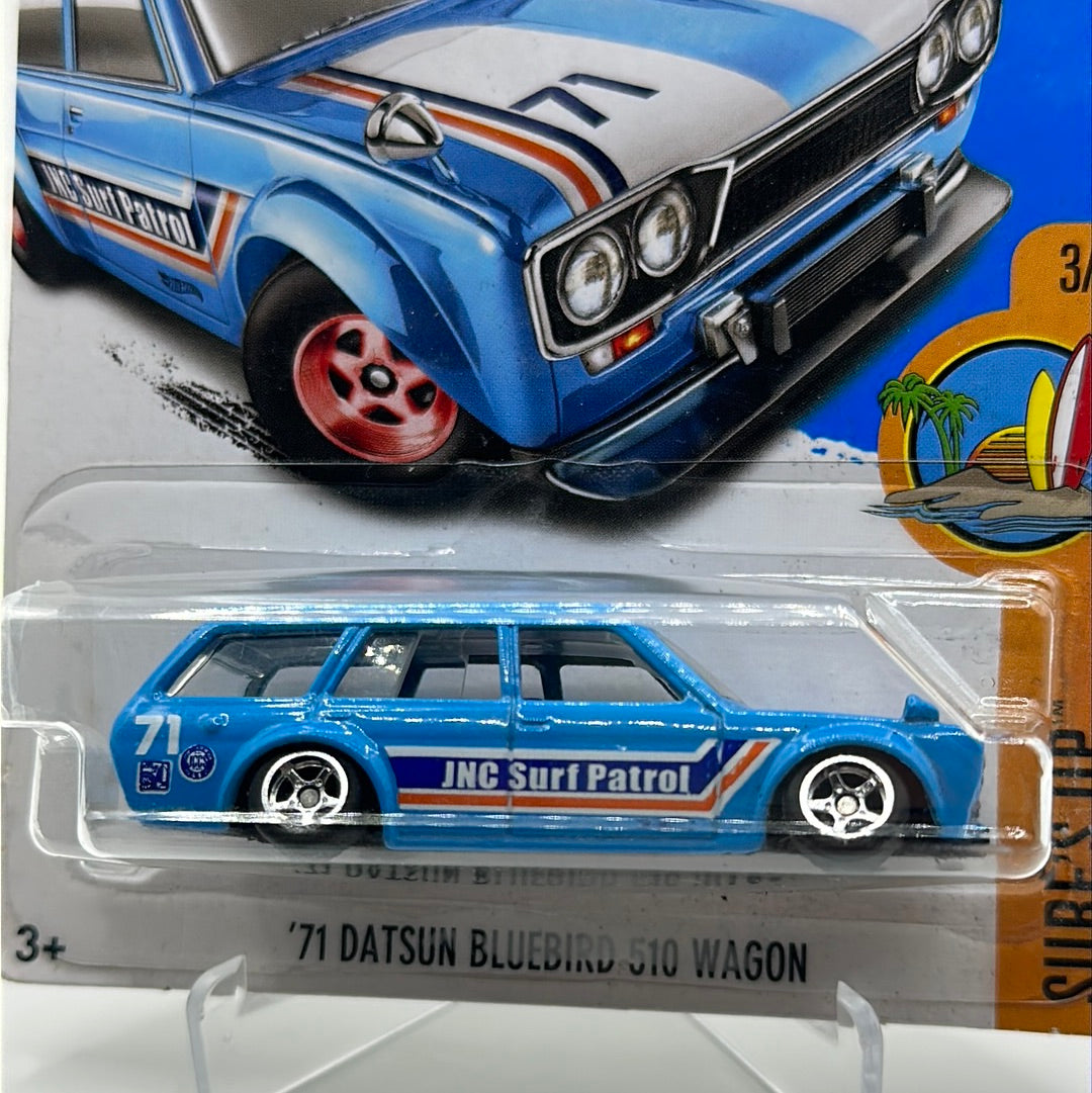 HVM CUSTOM ‘71 Datsun Bluebird 510 Wagon - Slammed, Cambered and Rolls (ERROR CAR)