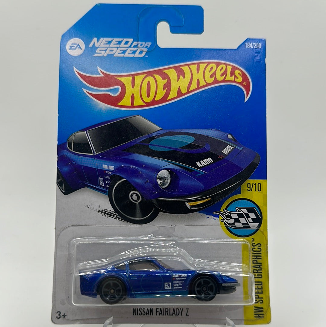 Nissan Fairlady Z - HW Speed Graphics 9/10 Hotwheels Mainline 184/250 (NEED FOR SPEED)