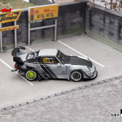 Porsche RWB 993 Cyberpunk Silver LIMITED RUN