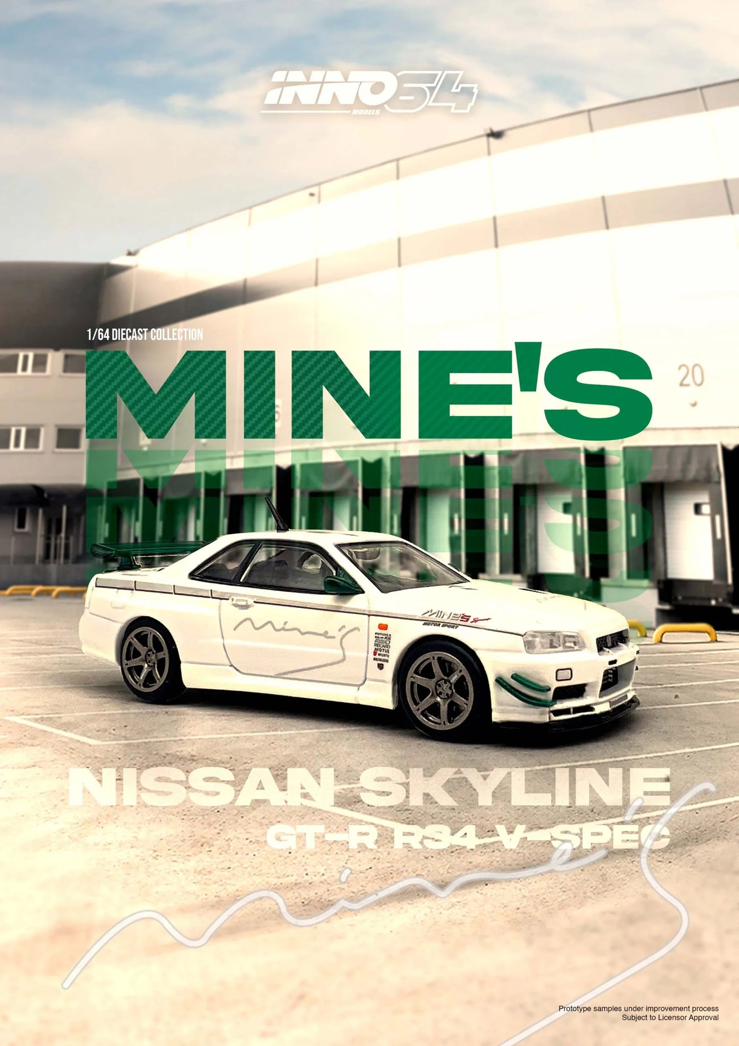 Nissan Skyline GT-R (R34) V-SPEC Tuned by “MINE’S” - INNO64