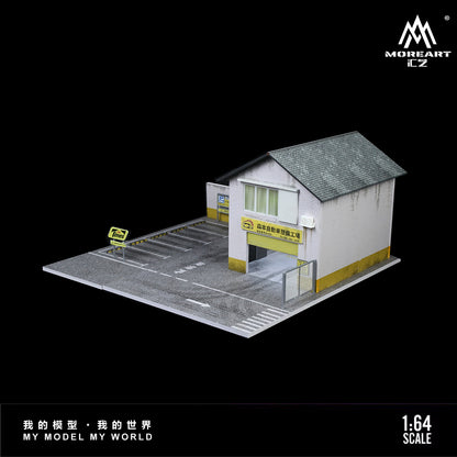 Morimoto Factory Scene w/LED Lights Morearts 1:64