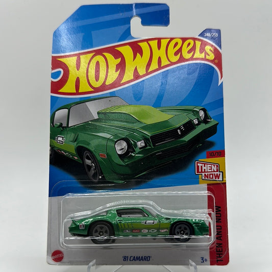 ‘81 Camaro - Then and Now 10/10 Hotwheels Mainline 248/250