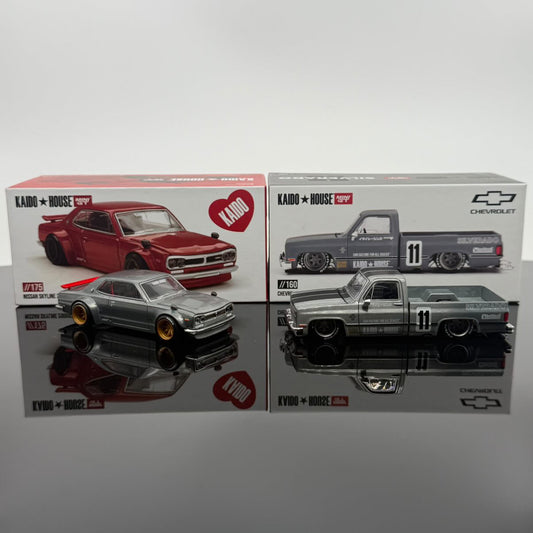 Kaido Chases x2 & Minigt White s15 COILSTRIKE