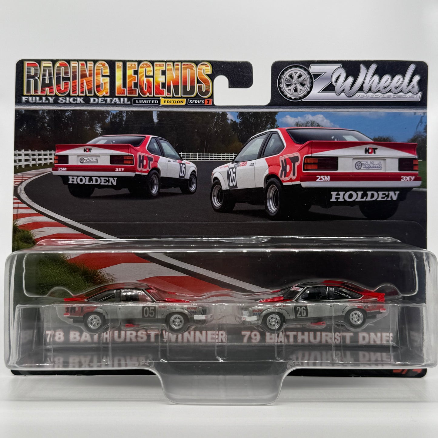 *RAW CHASE* Racing Legends FSD Holden A9X Torana 1978 Bathurst Winner & 1979 Bathurst DNF Ozwheels
