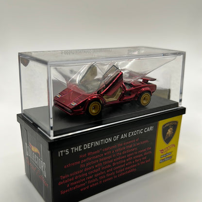 ‘82 Lamborghini Countach LP500 #722/12500 Red Hotwheels Collectors Special Edition