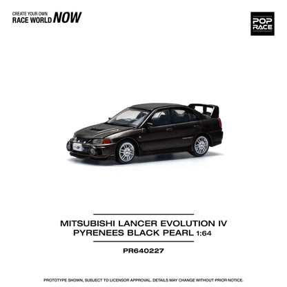 Mitsubishi Lancer Evolution IV – Pyreness Black Pearl POP RACE