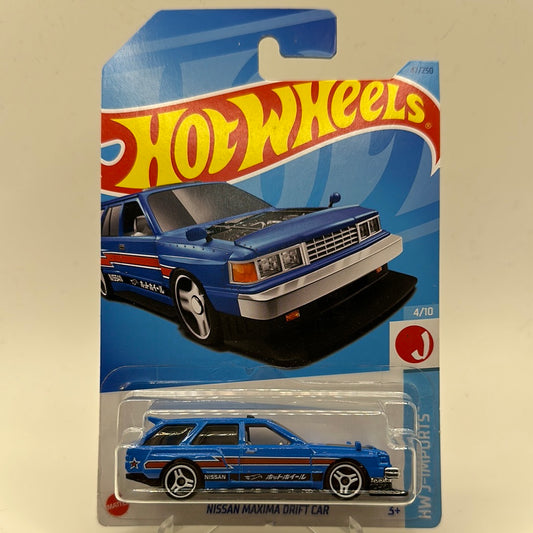 Nissan Maxima Drift Car (HW J-Imports) 4/10 Hotwheels Mainline 47/250