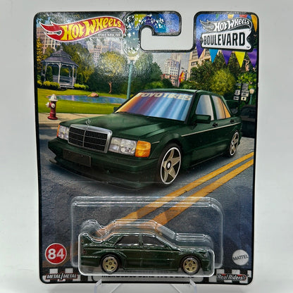 Mercedes-Benz 190 E 2.5-16 Boulevard #84 Hotwheels Premium 1:64