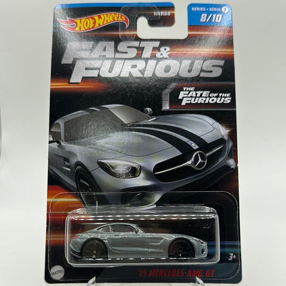 ‘15 Mercedes-AMG GT Fast & Furious 8/10 Series 3 Hotwheels Mainline