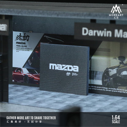 Mazda Showroom Model - w/LED LIGHTS Morearts 1:64