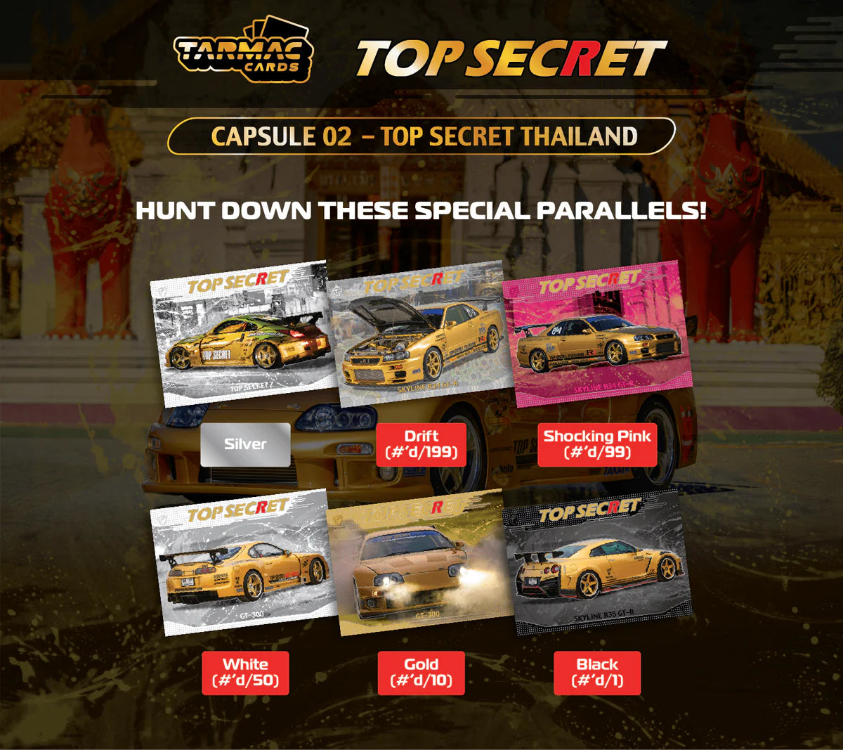 Top Secret Capsule Thailand Special Edition Capsule 02 – Limited Edition Tarmac Works