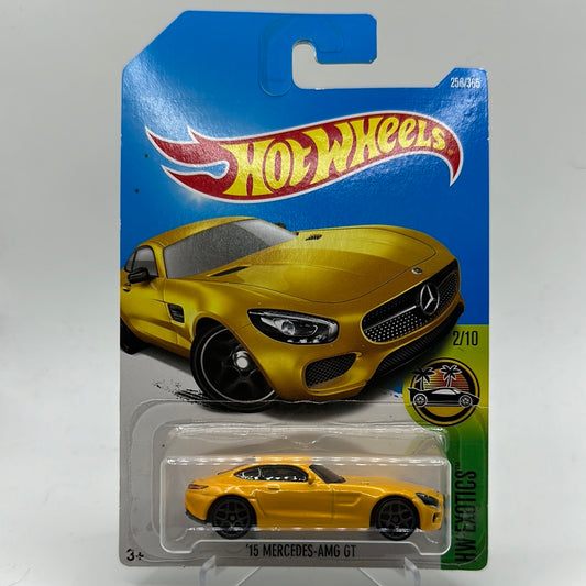 ‘15 Mercedes-AMG GT HW Exotics 2/10 Hotwheels 256/365 Mainline 1:64