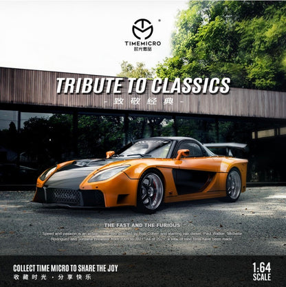 Mazda RX-7 Han’s Veilside Fast and Furious *LIMITED TO 999pcs - TimeMicro 1:64