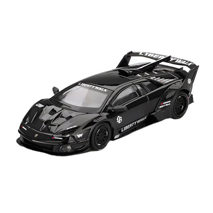 LAMBORGHINI LB-SILHOUETTE WORKS MURCIELAGO GT EVO BLACK - MiniGT 1:64