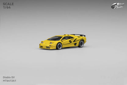 Custom Diablo SV (Metallic Yellow) - Micro Turbo 1:64