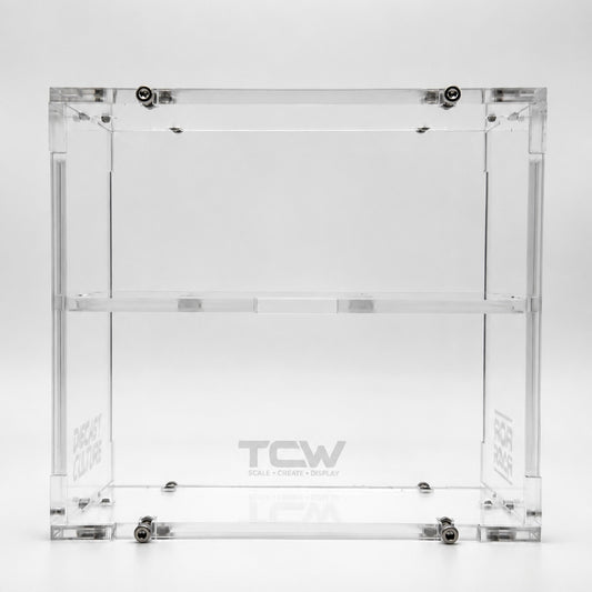 Acrylic Case w/ Anti-Roll Base – Made for Pop Race HEC Truck | TCWorkshop