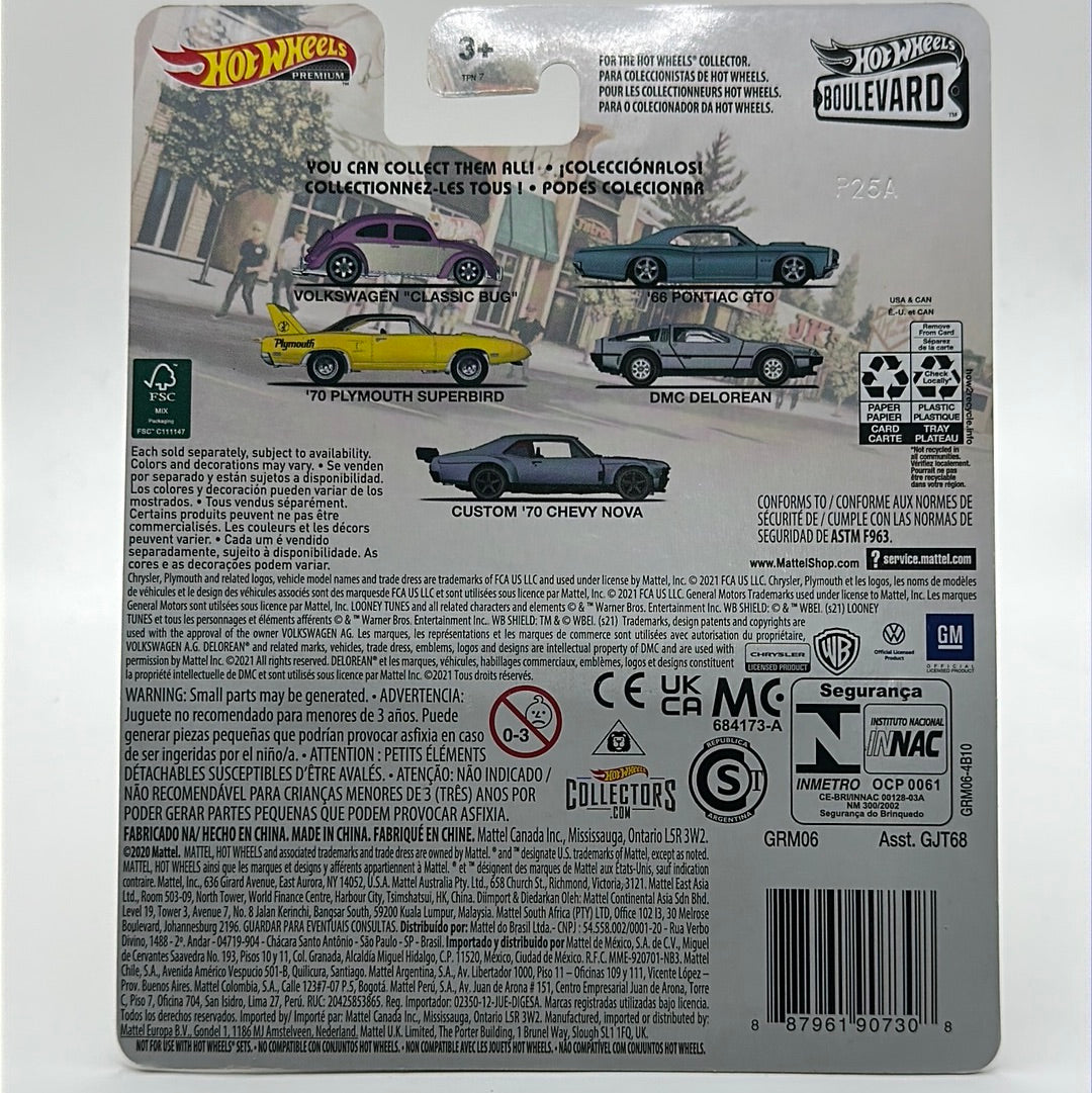 ‘70 Plymouth Superbird Boulevard #33 Hotwheels Premium