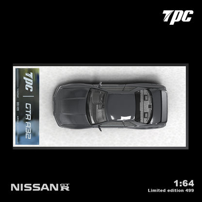 Nissan GTR R32 Gun Gray *Limited to 999Pcs* - TPC 1:64