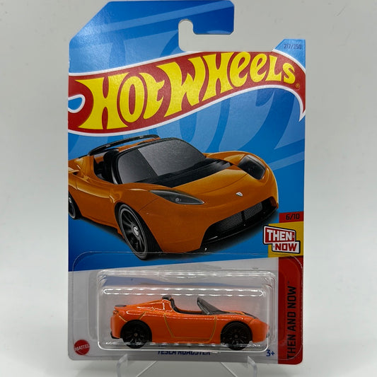 Tesla Roadster Then & Now 6/10 Hotwheels Mainline 1:64