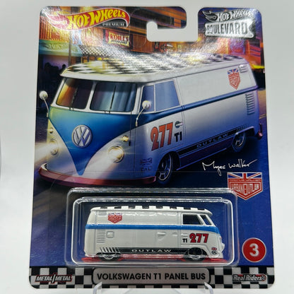 Volkswagen T1 Panel Bus Boulevard #3 Hotwheels Premium Magnus Walker